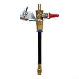Water Spray Attachment for Angle Grinder, 7 Inch Cutting Suppression Tool with Aluminum Brass Construction, Dust and Heat Cooling System for Stone and Tile Cutting