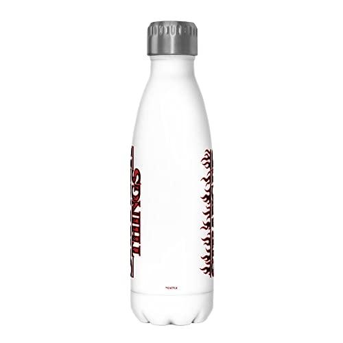 Botella Stranger Things de acero inoxidable 500 ml antigoteo para evitar fugas en mochilas 3