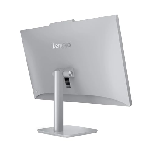 Image of Lenovo A100 23.8 inch FHD All-in-One Desktop Computer, 16GB RAM 1TB SSD, Quad-Core Intel Processor, HDMI, Windows 11, Wired Keyboard & Mouse with PLUSERA 8-in-1 Hub, Gray