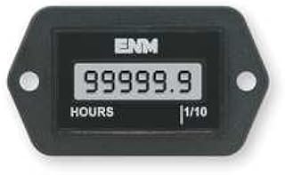 Hour Meter, LCD, 2-Hole Rectangular