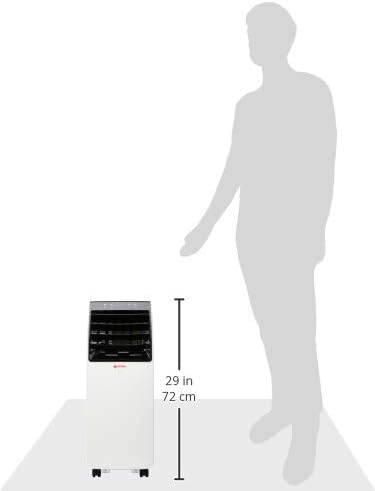 Sona SACN-6266 Portable Air Conditioner showing approximate height of 72 cm (29 inches).