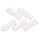 UKCOCO Vakuum Kompressionsbeutel Clips Weiß Kunststoff 5 Stück mit Ziehkante für Bettwäsche und...