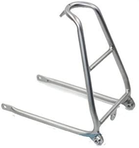 London Craftwork Rear Rack for Brompton Mini Luggage Shelf in SILVER EDITION Lightweight