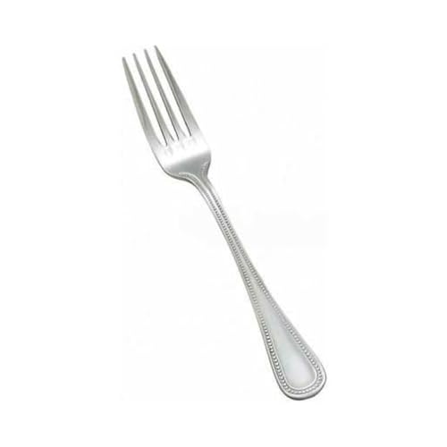 Winco Pearl Stainless-Steel Dinner Fork, Extra Heavyweight, 8