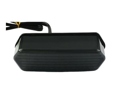 Feu arrière LED moto à clignotants intégrés pour montage sur plaque MSX 125