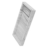 TOGEVAL 大理模様シリコーン収納トレイ バスルームキッチン用バニティトレー 多機能カウンタートレイ 小物整理 容量大で空間有効活用