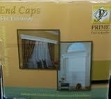 TSI Prime Chamberlain Window Impressions (Two 5in. End Caps)- White