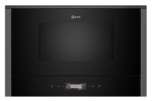 Neff NL4WR21G1B - Four Micro Ondes Intégré - Noir avec Garniture Graphite-Gris - 700057790