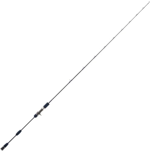 Okuma Canne Jigging Slow Hunter - 193cm-6'4'' - P.Max Jig 250g - Enc.198cm - Black + Blue - OSH641-2