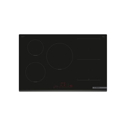 Bosch PVW831HC1E, Série 6, Plaque induction, 5 feux, 80 cm, Noir, Sans cadre