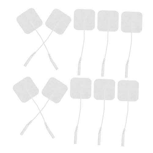Beavorty 24 Piezas Película de descarga eléctrica tipo pin muscular de masaje reutilizables de varilla electroestimulador muscular tela no tejida