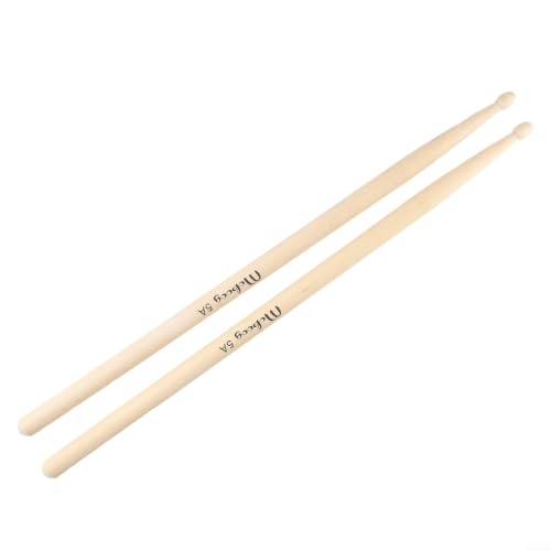 Baquetas 5A de madera Hickory par 15.98 pulg miniatura 5