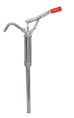 SW-Stahl 24016L Fasspumpe I Handpumpe manuell für 200L Fässer | Teleskop Fasspumpe Industrie & Werkstatt | Öl Handpumpe für Benzin, Diesel, Schmierstoffe | Fasspumpe Werkzeug gebraucht