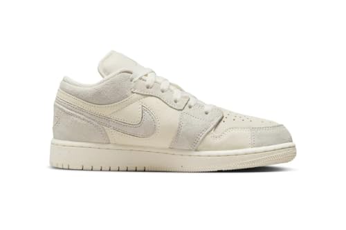 Air Jordan 1 Low SE Craft Grade School Lifestyle Shoes (Pale Ivory/Legend Light Brown/Sail)2