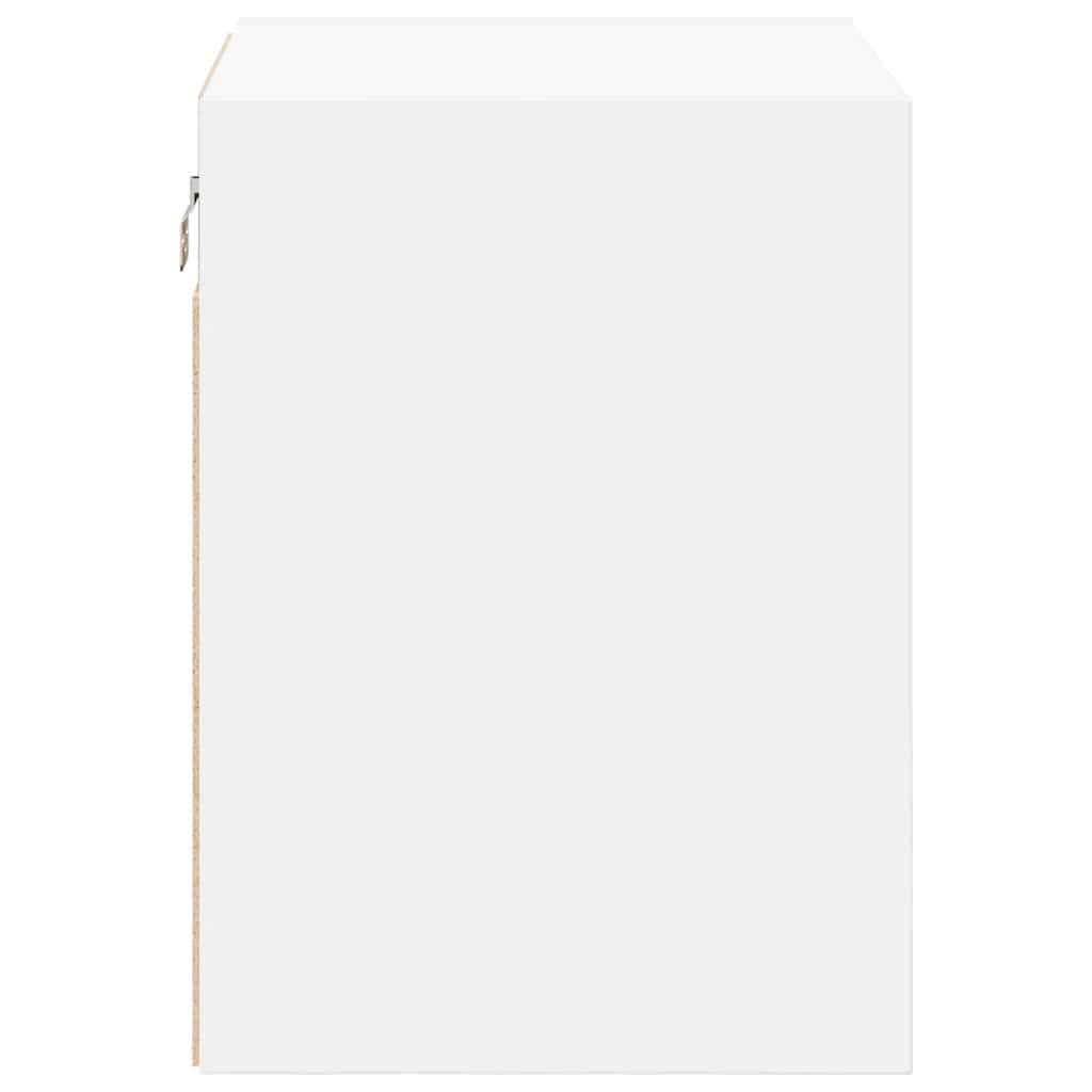 Générique Armoire Murale de Garage Blanc Bois d'ingénierie,Entreprise & Industrie,Stockage Industriel,Armoires industrielles,Blanc,7.5 KG,860625