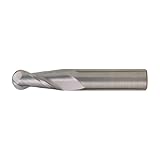 Greenfield Industries - C60963 - Ball End Mill, 5/8 in, Carbide, Bright (Uncoated), Non-Coolant Through