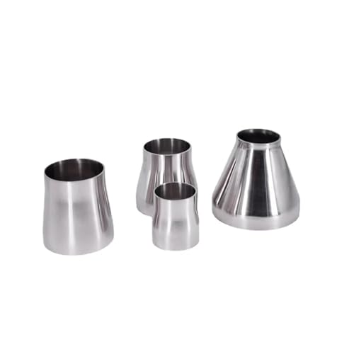 Réducteur de soudure sanitaire en inox SUS 304 avec finition tête à tête durable - 2