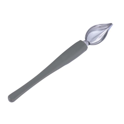 MUCKLILY Stainless Steel Saucier Drizzle Spoon Decorating Spoon for Artistic Plating for Cakes Art and Sauces Kitchen Tool for Professional Home Use