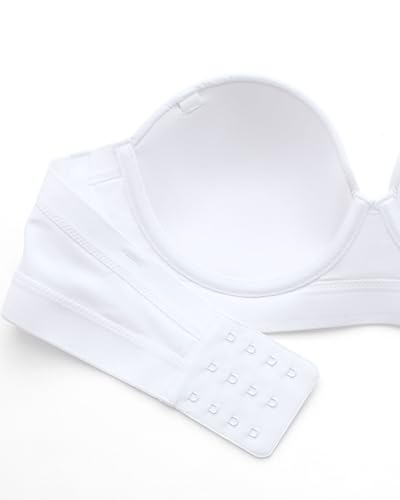 Image of Strapless Bras for Women Small Breasted Balconette Demi Underwire Lightly Lined Seamless Bra 32AA-38A