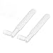 2 Pieces Omnidirectional Antenna Dual Band 2.4GHz 5.8GHz Frequency SMA Male Connector White Foldable Glue Stick Design for Network Image Transmission and Industrial Status (White)