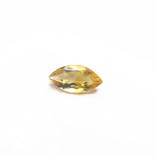 Pierre de naissance de novembre jaune marquise 4x2mm pour cadeau - 4