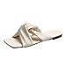 Infradito Zeppa Pantofole piegate Toe Bohemian Womens Open Fashion Summer Leather Flat Casual Shoes Pantofola da donna Ciabatte Sanitarie Anatomiche