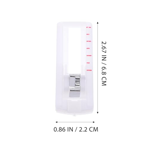 Juego de 4 pies para máquina de coser tipo ojal miniatura 2