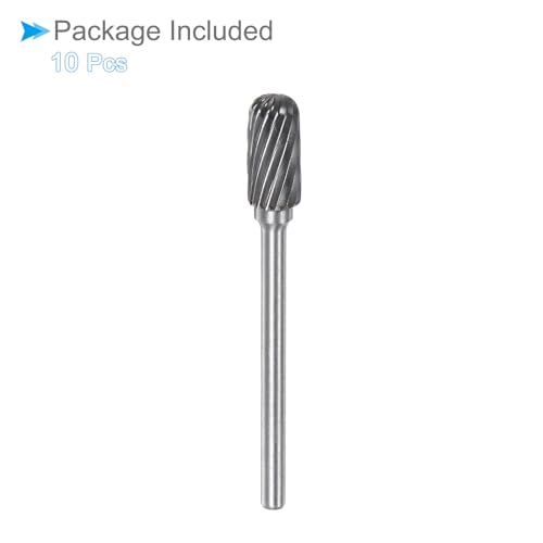 Fresas rotativas de carburo de tungsteno, 10 piezas miniatura 6