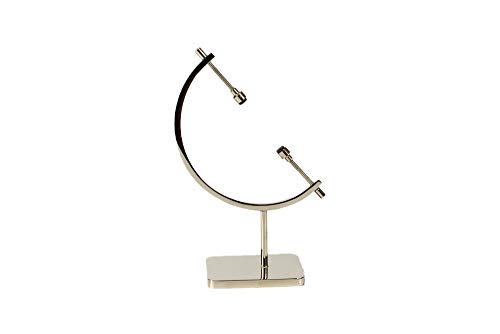 Mineral, Ornament, Gem, Shell, Coin, Display Stand - Caliper Type Stand (Chrome) CC-6