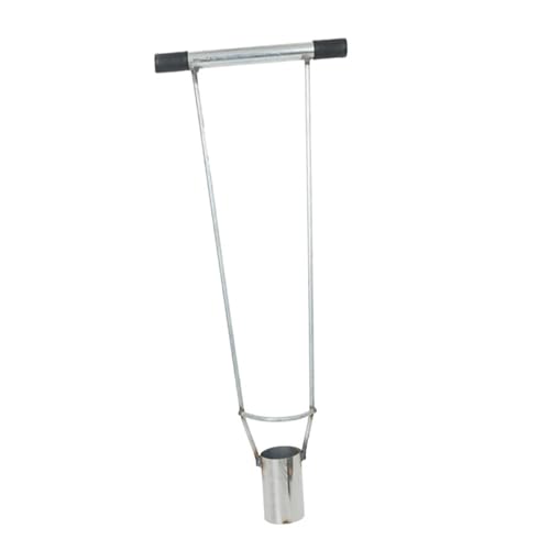 KiBcsLic Plantador Manual de plántulas y bulbos, Herramienta para el Cuidado del césped, Estilo D