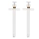 Rakiuty Tablette Feeder, Katzen-Medizin-Spender, Haustier-Medizin Futterspender, Medikamenten Feeder Pet, Pille Tablette Feeder, Pet Pusher Spritze, für Katzen kleine Hunde, Weiß