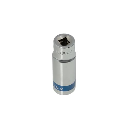 Image of Taparia 1 /4 inch (6.35mm) Drive Extended Length Deep Socket Bit (AL 12, 13, 14 mm)-For Fastners in Recessed areas-Compatible W /Ratchets, L Handles, Wrenches, Power Tools-Automotive Workshop, Garages