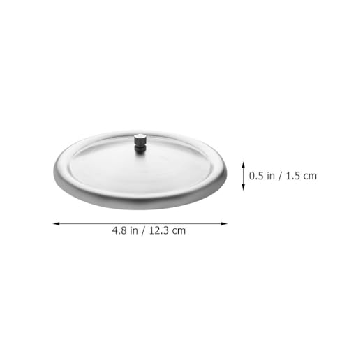 Couvercles de tasse à thé design en acier inoxydable durable - 5