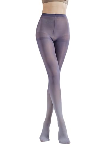 Image of Sahabowi Women's Sheer Tights, High Waist Pantyhose, Vintage Control Top Stockings,Shaping Pantyhose Slimming Butt Lifting