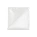 Allegra K Men's Pocket Squares Handkerchiefs Solid Color for Wedding Party One Size White