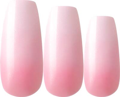 Gold Finger Posh Queen Celebrity style 24 PLUS SIZE Nails- (XL NAIL SIZE) FRENCH TIP
