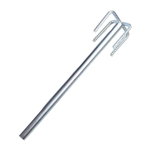 Electric Mixing Rod for Water Drill, Metal Paint Stirrer 5.12inch or 4.72inch x 19.69inch, Multipurpose Mixer Attachment for Mortar Coatings Industrial Workplace- Type C