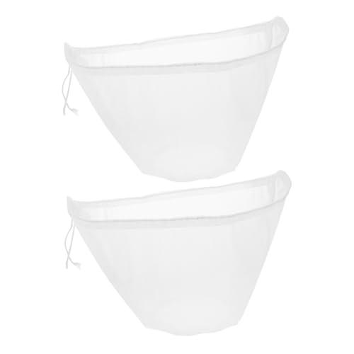 Bolsas colador para cocina de 2 piezas nylon blanco