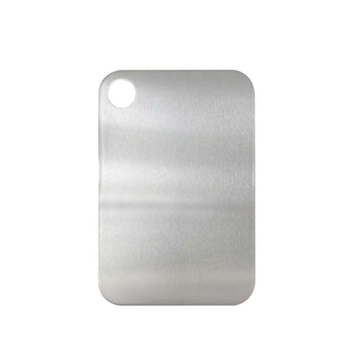 Tabla de cortar de titanio de grosor para cocina, tabla de cortar de doble cara, de grado alimenticio, para carne, frutas y verduras