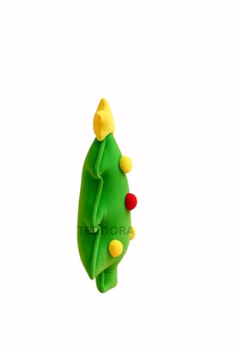 Image of Christmas Decoration Tree,Soft Toy for Girls Boys Kids,Green,Christmas Plush Stuffed Baby Teddy Gift Birthday, 30cm
