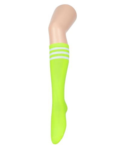 Image of American Trends Womens Athletic Knee High Socks Outdoor Sport Thigh High Stockings Casual Stripes Tube Socks