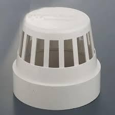 Infinite tech Plastic Pipe End Cap Jali Cowl Cover/Exhaust Vent Pipe Gas Jali Suitable for Pipe Size 2'' inch (Pack of 1)