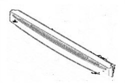 GENUINE Frigidaire 316468600 Range/Stove/Oven Trim Piece