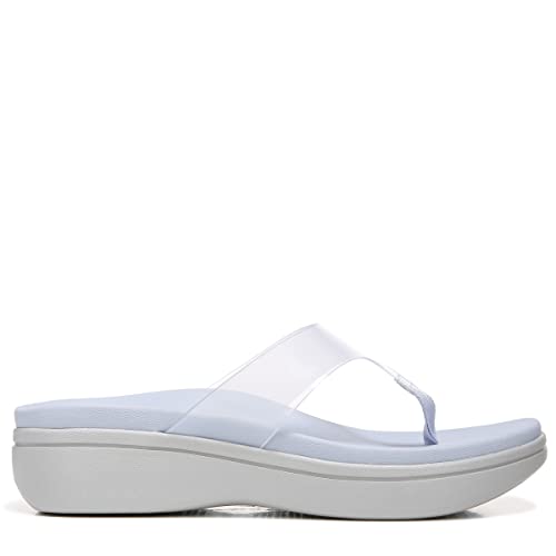 Vionic Luminous Women's Post Wedge Sandal Blue Haze - 9 Medium #TOP5