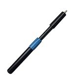 F Fityle Leichte Billard-Queue-Verlängerung, Snooker-Queue-Verlängerung, Teleskop-Billardhalter, Legierungszubehör, Rund 11 Zoll