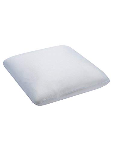 Image of The White Willow Moulded PU Foam Sofa Cushion (14 x 14 inches) for Back Support and ensures Proper Spine Alignment - Lightweight, Hypoallergenic and Comfortable for All