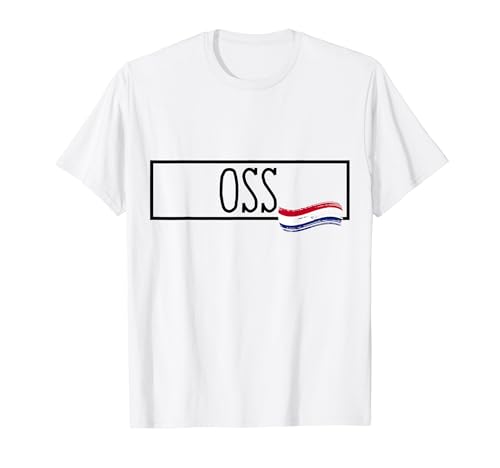 Oss Países Bajos Países Bajos País Holanda Viajes Gag Oss Camiseta