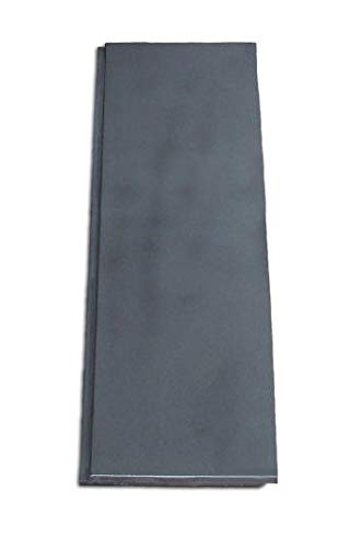 Tradehub Cast iron plate for tile stove oven fireplace with rabbet | External dimensions: 165X700 mm