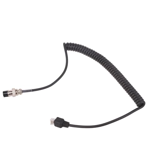 Necvior Two Way Radios Speaker Mic Cable 8 Pin to RJ45 Speaker Cable for Yaesu FT-847 FT840 FT-1000 FT-2000 FT920 FT950 Rj45 8-pin Modulars T-Adapter