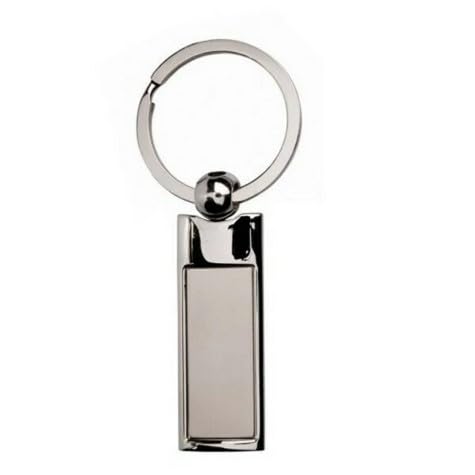 WPRO Hochwertige Metall-Schlüsselanhänger – personalisierbar mit Gravur, edle Geschenkverpackung, stilvolles Accessoire & individuelles Geschenk